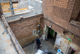 بارش باران و آبگرفتگی معابر در اهواز