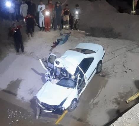 مفقود شدن یک کودک در سانحه رانندگی جاده اهواز- خرمشهر