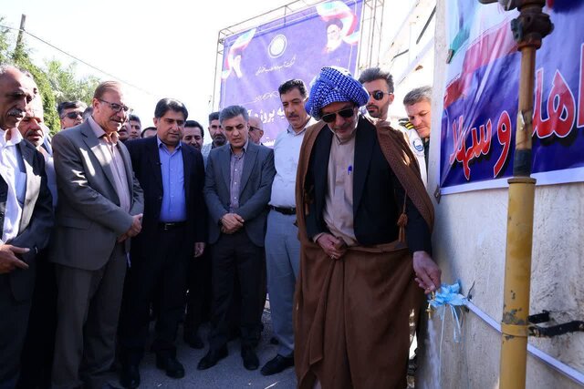 پروژه آبرسانی به روستای شیفه رامهرمز افتتاح شد