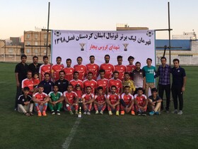 شهدای گروس فاتح لیگ برتر فوتبال استان کردستان