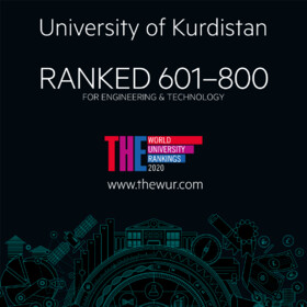 ارتقای جایگاه دانشگاه کردستان در رتبه‌بندی تایمز