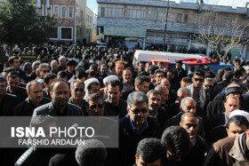 مراسم بزرگداشت سردار شهید قاسم سلیمانی در مسجد جامع سنندج