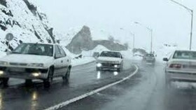 محورهای کردستان برفی و لغزنده است/ بارش‌ها از فردا کاهش می‌یابد
