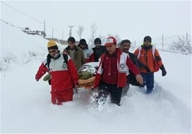 پوشش امدادی ۱۶۲حادثه طی دوماهه اول زمستان توسط نجاتگران هلال احمر کردستان
