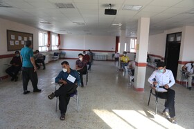 برگزاری آزمون استخدامی 3 دستگاه اجرایی در کردستان در قاب تصویر