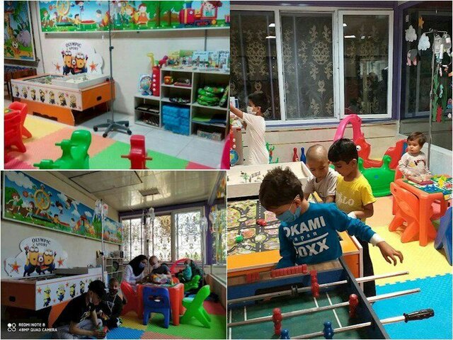 تجهیز اتاق بازی و نشاط کودکان بخش انکولوژی بیمارستان بعثت سنندج