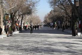 اعمال شب بازاری در پیاده راه فردوسی سنندج

