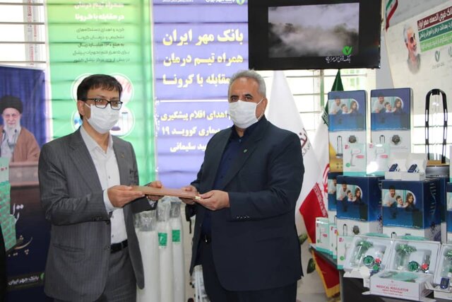 اهدای ۳۸۶ قلم تجهیزات پزشکی و درمانی به دانشگاه علوم پزشکی کردستان
