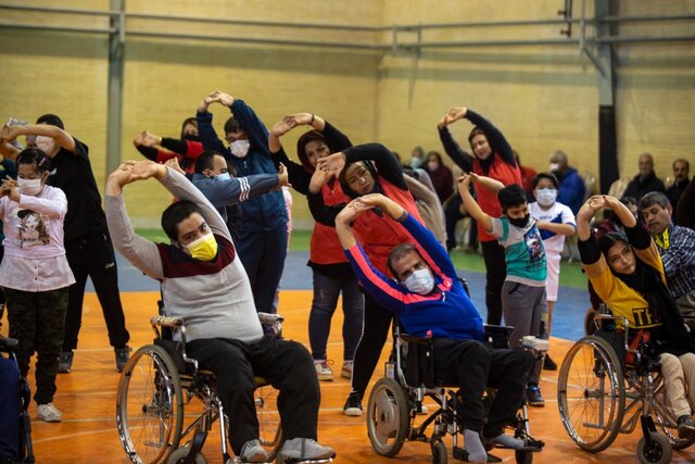 ورزش به وقت فرشتگان روی زمین