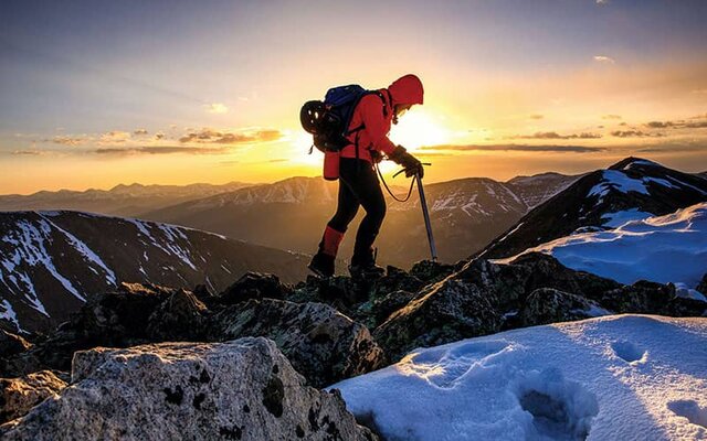 ایستاده بر قله صداقت!