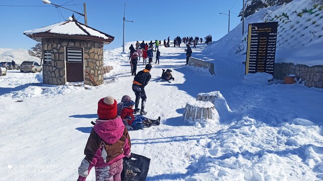جمعه برفی در کردستان