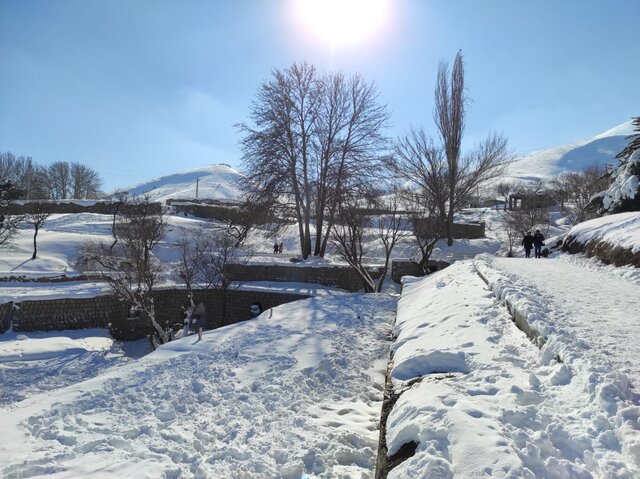 جمعه برفی در کردستان