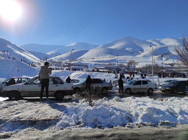 جمعه برفی در کردستان