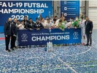 گل‌زنی فوتسالیست کردستانی در دیدار پایانی تورنمنت بین المللی کافا