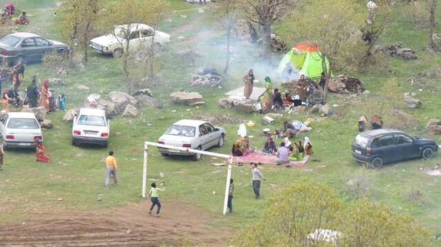 سیزدە‌بدر بە سبک کردستانی‌ها