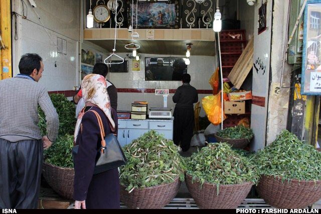 خوان نعمت های بی دریغ بهار در کردستان خوان نعمت های بی دریغ بهار در کردستان