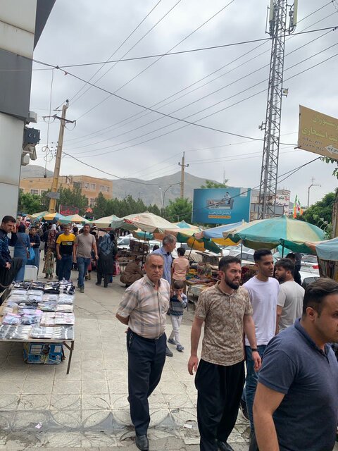 حضور چشمگیر گردشگران در بانه 