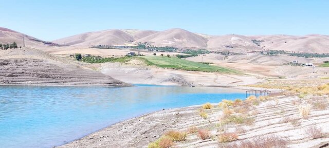 کاهش ۳۵ درصدی آب سد قشلاق /رها سازی ۲ متر مکعب  در ثانیه آب سد آزاد به سد قشلاق
