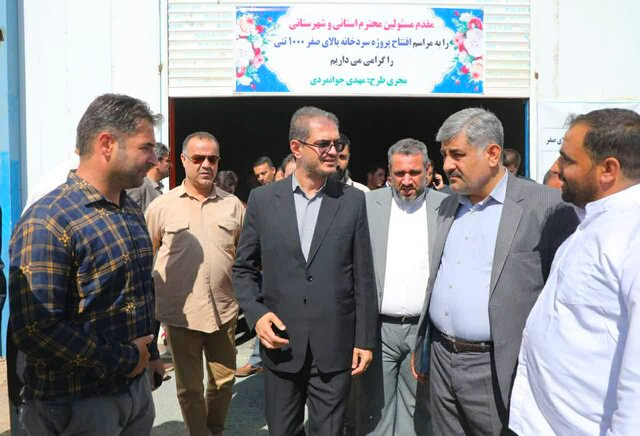 کلنگزنی اجرای چندین پروژه در شهرستان دهگلان با حضور استاندار کردستان