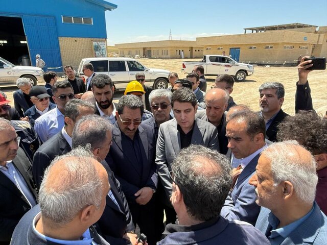 فولاد، لاستیک، سنگآهن؛ روایت یک روز صنعتی با وزیر صمت در کردستان