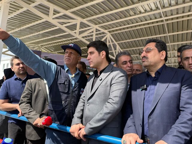 فولاد، لاستیک، سنگآهن؛ روایت یک روز صنعتی با وزیر صمت در کردستان