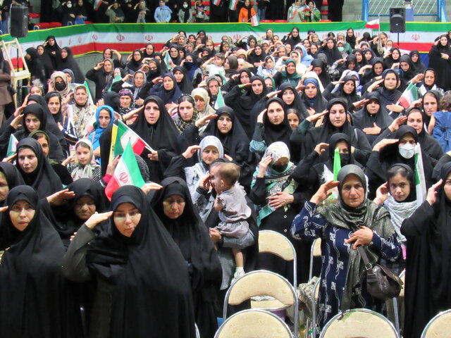 اجتماع باشکوه زینبیون در سنندج 