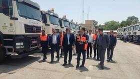 کاهش فرسودگی ناوگان راهداری کردستان با خرید ۲۰ کامیون جدید