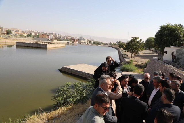 رونمایی، افتتاح و کلنگ‌زنی چند طرح عمرانی در سفر استاندار به کامیاران