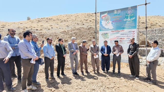 افتتاح ۱۸ پروژه عمرانی در ۱۷ روستای سنندج در هفتە دولت