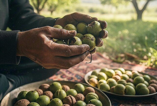 جشنواره گردو در خدابنده برگزار می‌شود