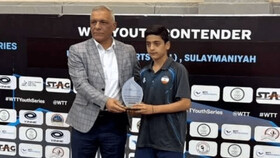 موفقیت پینگ‌پنگ‌بازان کردستان در تورنمنت بین‌المللی سلیمانیه