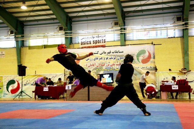 سنندج؛ صحنه رقابت برترین‌های کونگ‌فو برای ورود به تیم ملی