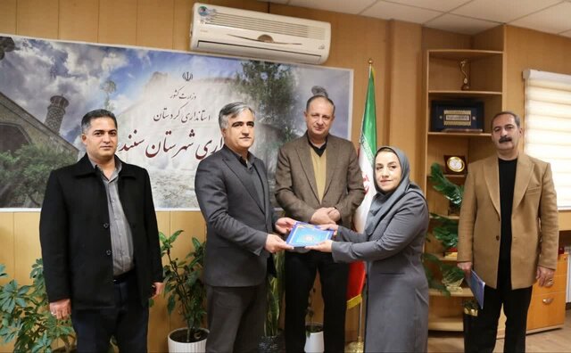 انتصاب سرپرست ورزش و جوانان خانم برای اولین بار در شهرستان سنندج