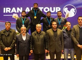 مدال برنز کشتی گیر کردستانی در رقابت‌های قهرمانی کشور