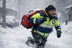 ۲۴۶ مأموریت اورژانسی اورژانس کردستان در یک شب کولاکی