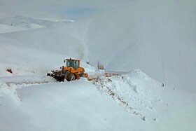 سامانه بارشی راه ۱۴۹ روستای کردستان را مسدود کرد