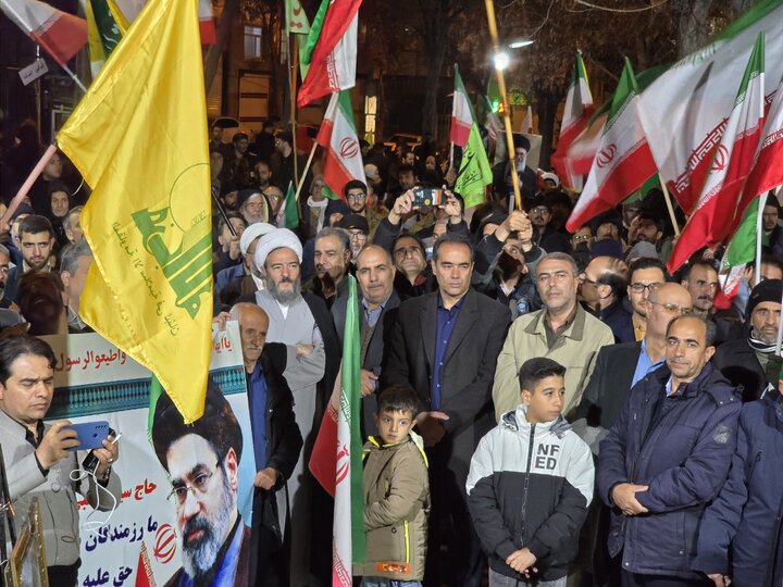 حضور پرشور مردم بیجار در حمایت از آرمان‌های انقلاب اسلامی/ تأکید بر تداوم مسیر مقاومت