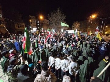 استیصال دشمن در مقابل اقتدار جمهوری اسلامی ایران