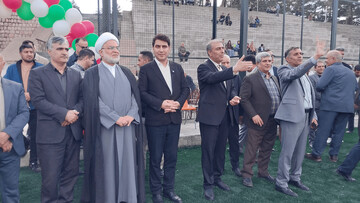 افتتاح بزرگ‌ترین زمین چمن مصنوعی دانش‌آموزی کشور در سنندج