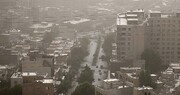 گردوغبار مهاجر مهمان آسمان کردستان می‌شود