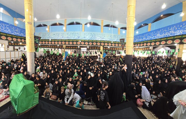 همایش بزرگ شیرخوارگان حسینی در بیجار برگزار شد
