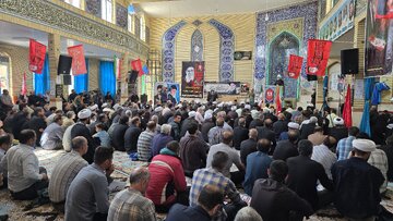 برگزاری آیین بزرگداشت قائد شهید امت در بیجار