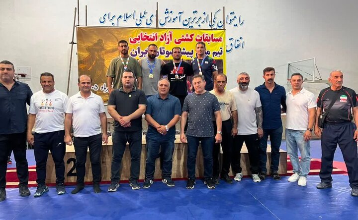 کسب مدال برنز قهرمانی کشور توسط پیشکسوت کشتی کردستان 