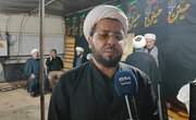 موکب شهدای انتظامی کردستان با خدمات فرهنگی، درمانی و اسکان از زائران اربعین میزبانی می‌کند