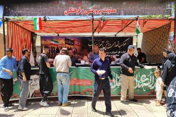 خدمت‌رسانی موکب‌های سنندج تا پایان موج بازگشت زائران اربعین