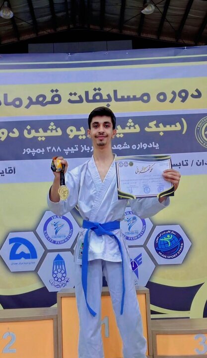درخشش پاراکاراته‌کار کردستانی در قهرمانی کشور