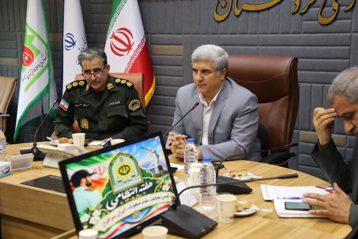 معاون استاندار کردستان: نیروی انتظامی در بسیاری از ارکان زندگی خدمتگزار مردم است
