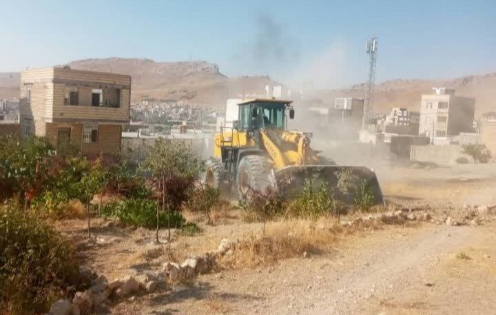۱۰۰ هکتار از اراضی ملی و دولتی کردستان رفع تصرف شد