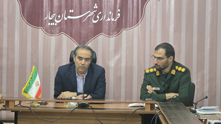 فرماندار بیجار: همایش «جان‌فدای ایران» نماد وحدت و انسجام مردم در دفاع ازکشور است