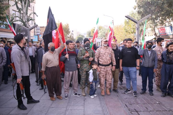 کردستان امروز در رزمایش «جان‌فدایان ایران» به میدان آمد